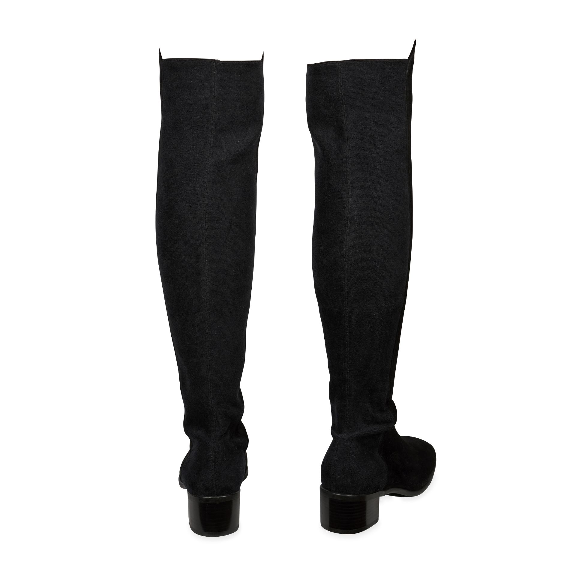 STUART WEITZMAN 5050 KNEE HIGH BOOTS Condition grade A, unworn.  Size 39. Heel height 5cm. Squa... - Image 2 of 3