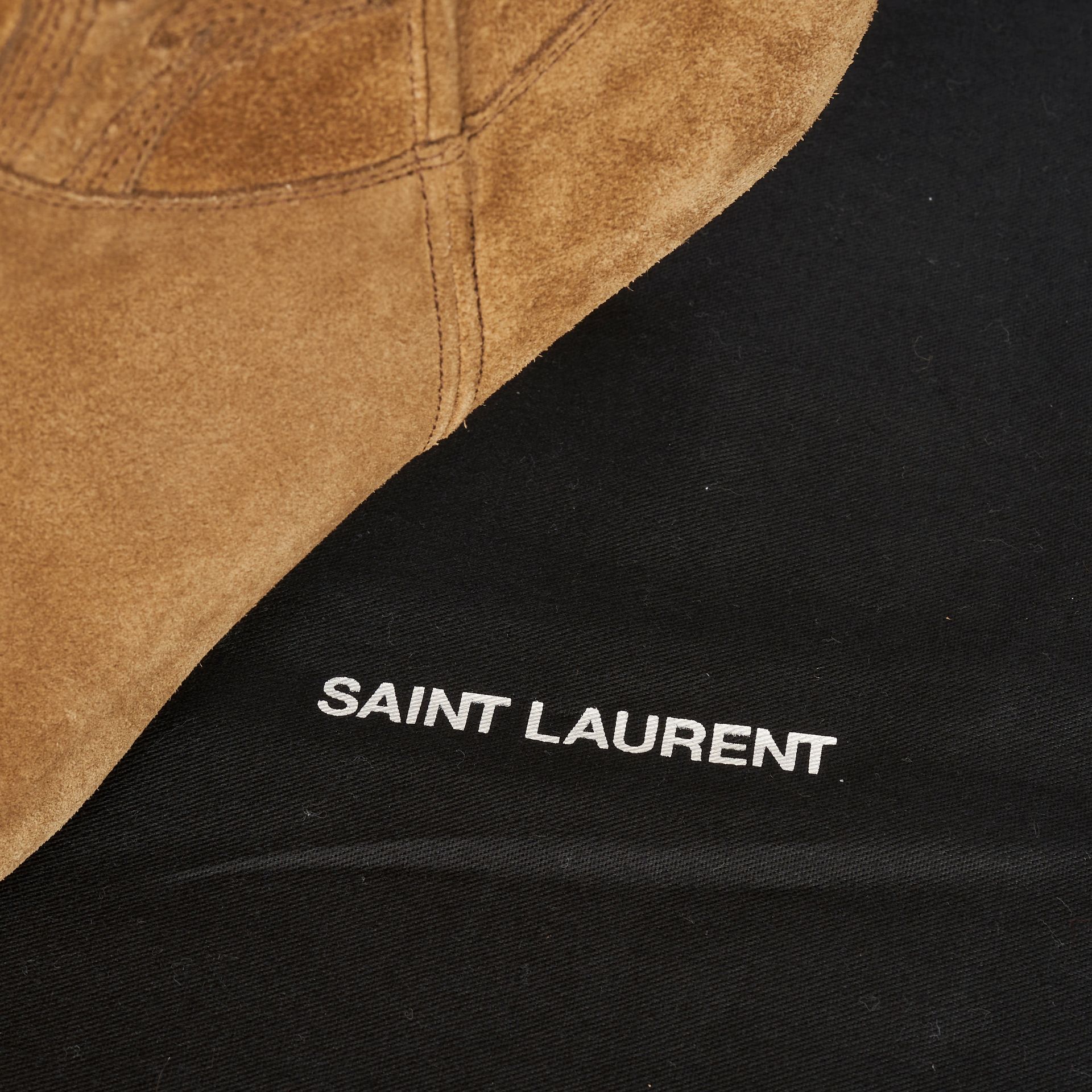 SAINT LAURENT CAMEL COWBOY BOOTS Condition grade B.  Size 37.5. Heel height 5cm. Saint Laurent ... - Bild 3 aus 4