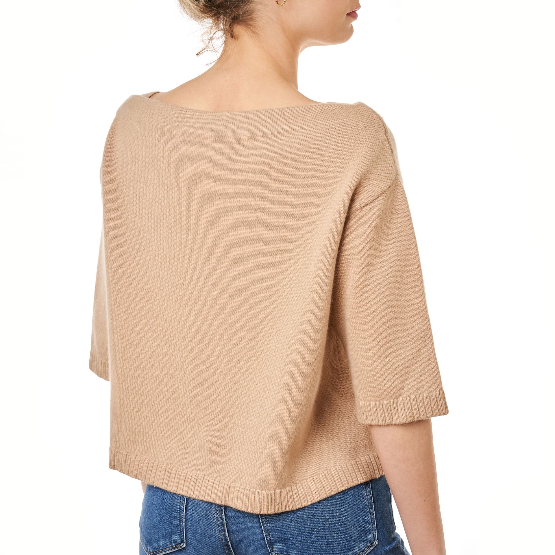 VALENTINO BEIGE CASHMERE JUMPER Condition grade A-. Size S. 100cm chest, 50cm length. Beige ton... - Bild 3 aus 3