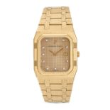 AUDEMARS PIGUET - AN AUDEMARS PIGUET ROYAL OAK WRISTWATCH in 18ct yellow gold, B97969, c.1980, qu...