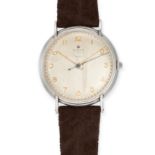 ROLEX - A VINTAGE ROLEX PRECISION OVERSIZED WRISTWATCH in stainless steel, 4371, c.1944, serial 2...