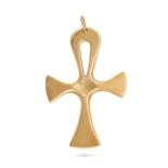 POMELLATO, AN EGYPTIAN ANKH CROSS PENDANT in 18ct yellow gold, designed as an ankh, the Egyptian ...