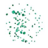 NO RESERVE - A MIXED LOT OF UNMOUNTED EMERALDS various cuts, shapes and sizes, all totalling 7.27...