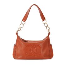 CHANEL TIMELESS CC SHOULDER BAG Condition grade C. Produced between 2003 and 2004. 30cm long, 2...
