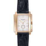 PATEK PHILIPPE - A PATEK PHILIPPE GONDOLO WRISTWATCH in 18ct yellow gold, 5024 J-010, c.1998, the...