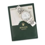 ROLEX - A ROLEX OYSTER PERPETUAL AIR-KING PRECISION in stainless steel, 14010, X260XXX, c.1993, t...