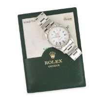 ROLEX - A ROLEX OYSTER PERPETUAL AIR-KING PRECISION in stainless steel, 14010, X260XXX, c.1993, t...