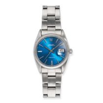 ROLEX - A VINTAGE ROLEX OYSTERDATE WRISTWATCH in stainless steel, 6694, 2001XXX, c.1969, the circ...