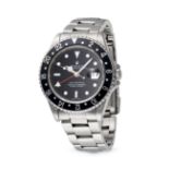 ROLEX - A ROLEX OYSTER PERPETUAL GMT-MASTER II WRISTWATCH in stainless steel, 16710, A788XXX, c.1...