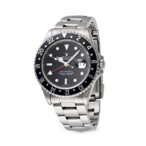 ROLEX - A ROLEX OYSTER PERPETUAL GMT-MASTER II WRISTWATCH in stainless steel, 16710, A788XXX, c.1...