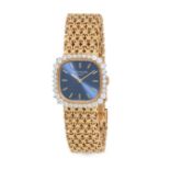 PATEK PHILIPPE - A VINTAGE LADIES PATEK PHILIPPE in 18ct yellow gold, 4181/2, 18 jewel manual win...