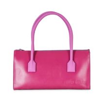 MIU MIU VINTAGE PINK TOP HANDLE BAG Condition grade C+. 29cm long, 16cm high. 14cm handle drop....