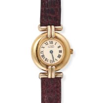 NO RESERVE - CARTIER - MUST DE CARTIER VENDOME VERMEIL WRISTWATCH in gold plated silver, 590002, ...