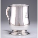 A GEORGE III SILVER MUG