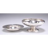 † TWO ELIZABETH II SILVER DISHES, AMPLEFORTH C.C.F