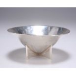 A MODERNIST SILVER BOWL