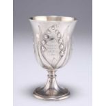 A VICTORIAN SILVER GOBLET