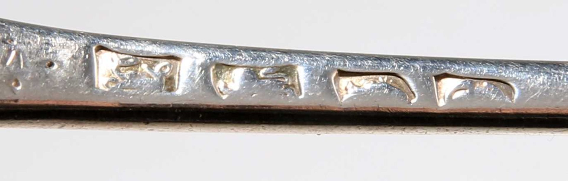 A GEORGE III SILVER BASTING SPOON - Image 3 of 3