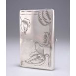 A RUSSIAN SILVER CIGARETTE CASE