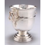 A GEORGE V SILVER ICE BUCKET