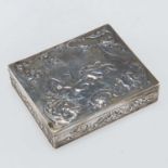 A GERMAN SILVER BOX