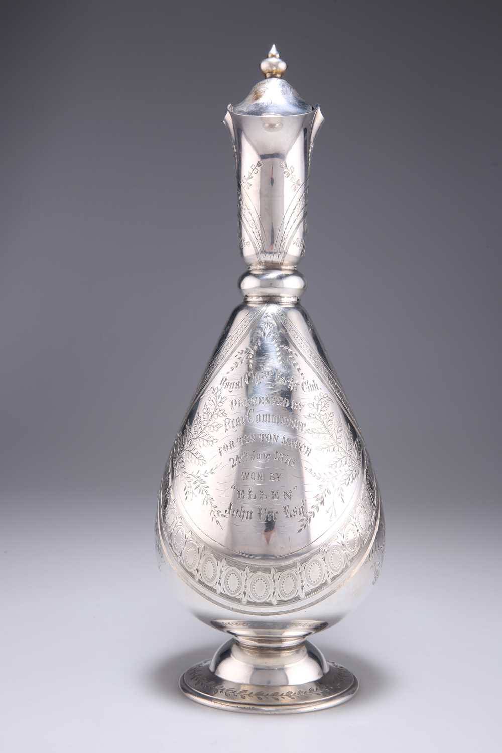 A VICTORIAN SILVER EWER - Image 3 of 3