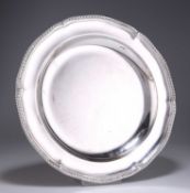 A GEORGE III SILVER SECOND-COURSE DISH