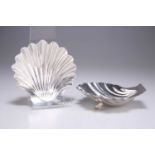 A PAIR OF GEORGE III SILVER BUTTER DISHES