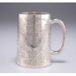 A VICTORIAN SILVER CHRISTENING MUG