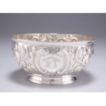 A VICTORIAN SILVER BOWL