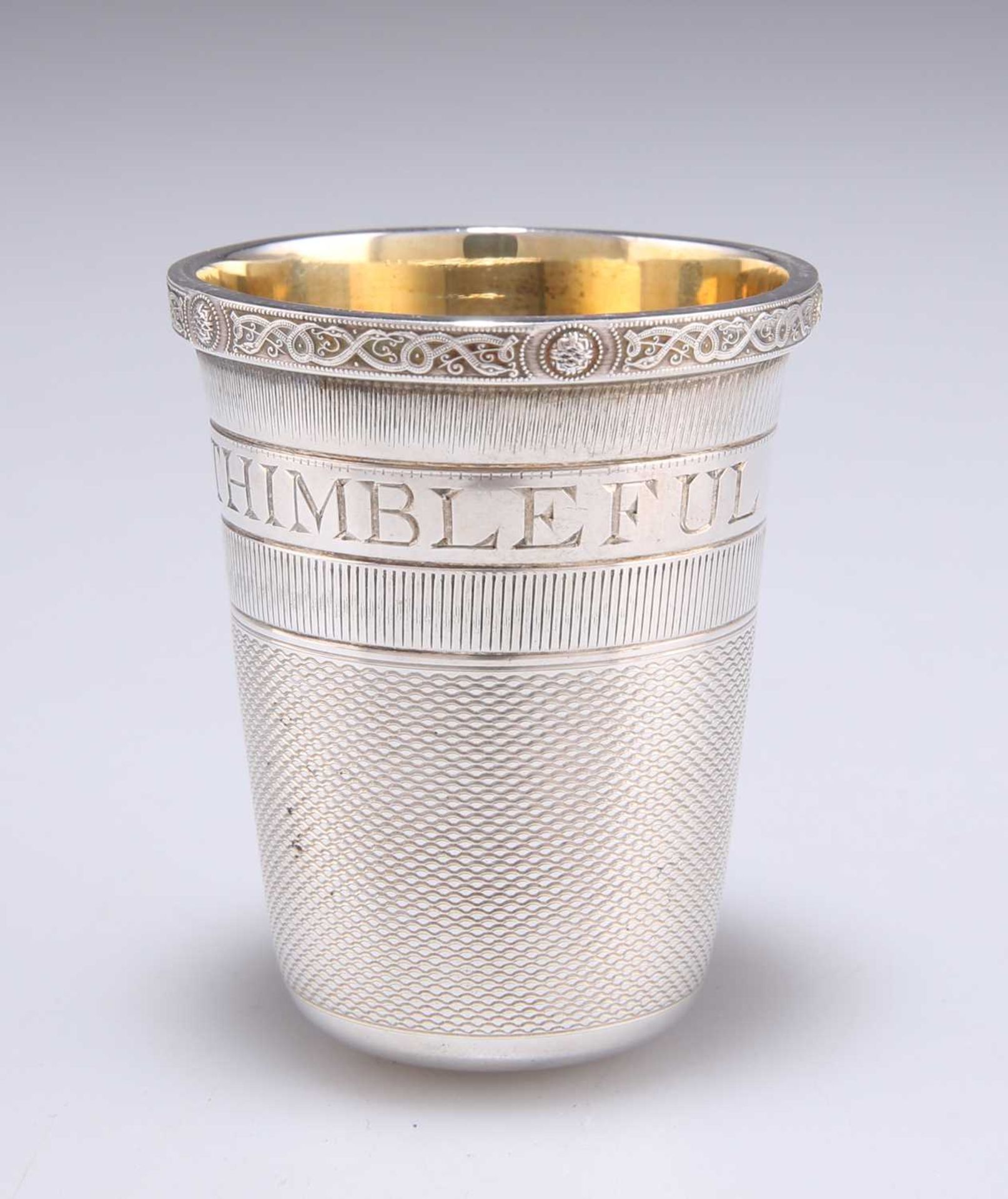 AN ELIZABETH II SILVER SPIRIT CUP - Image 2 of 3