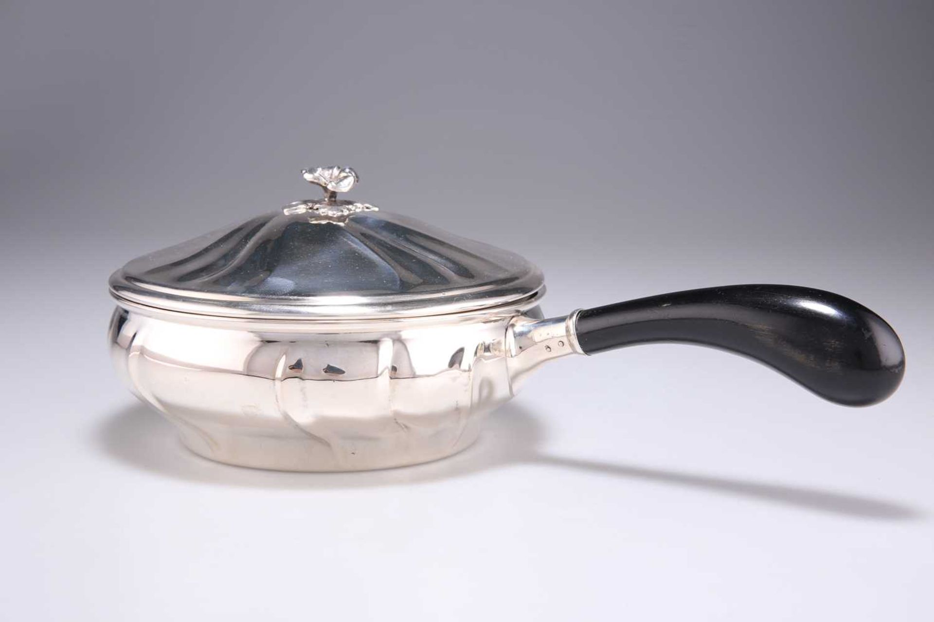 A DANISH SILVER WARMING PAN, MID-20TH CENTURY - Image 2 of 3