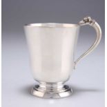 AN EDWARD VIII SILVER MUG