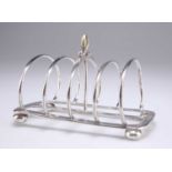 † A GEORGE V SILVER TOAST RACK