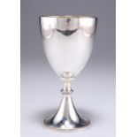 AN ELIZABETH II SILVER GOBLET