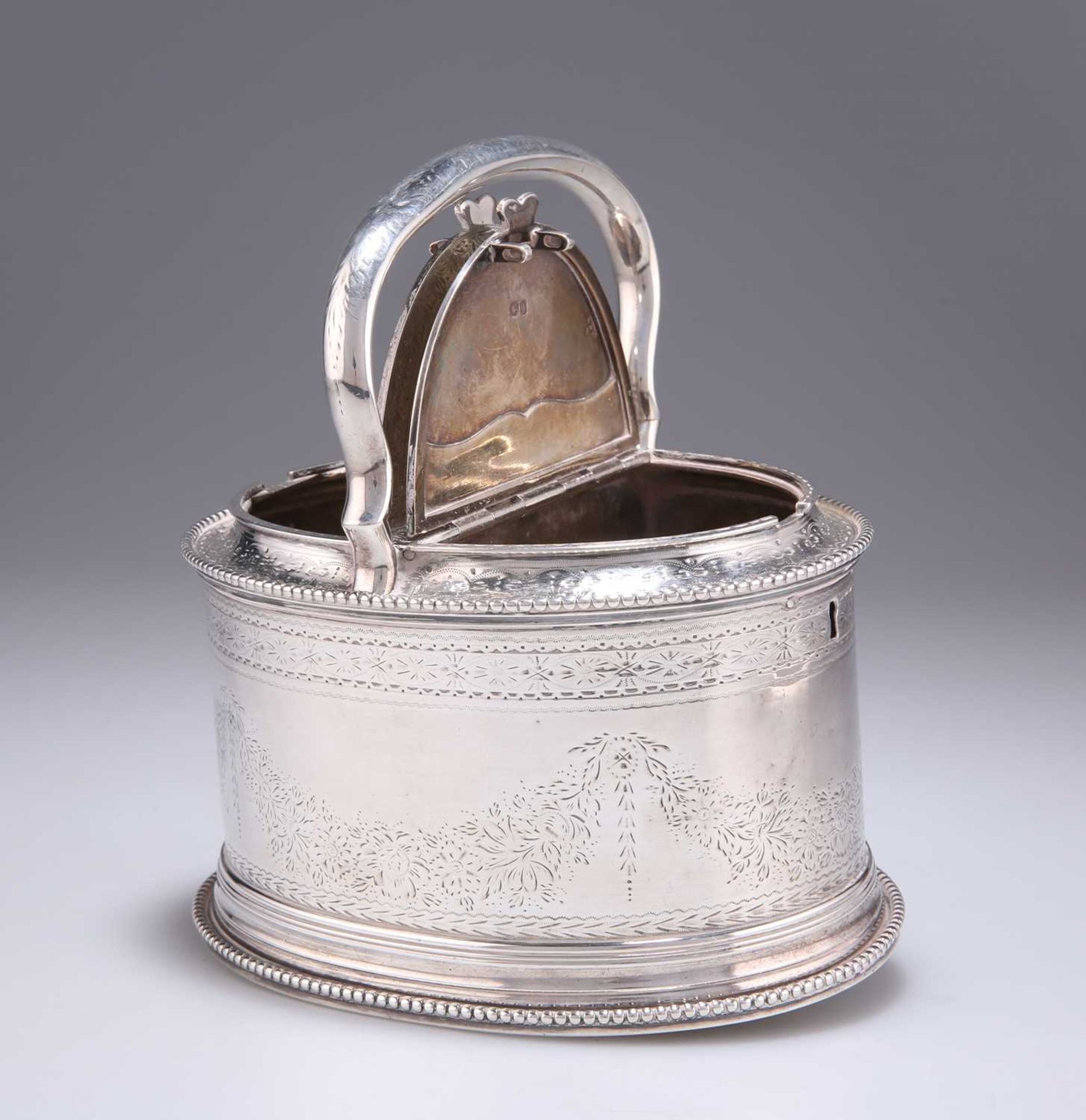 A VICTORIAN SILVER DOUBLE TEA CADDY - Image 3 of 4