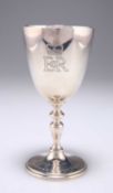 ROYAL INTEREST: AN ELIZABETH II COMMEMORATIVE SILVER GOBLET