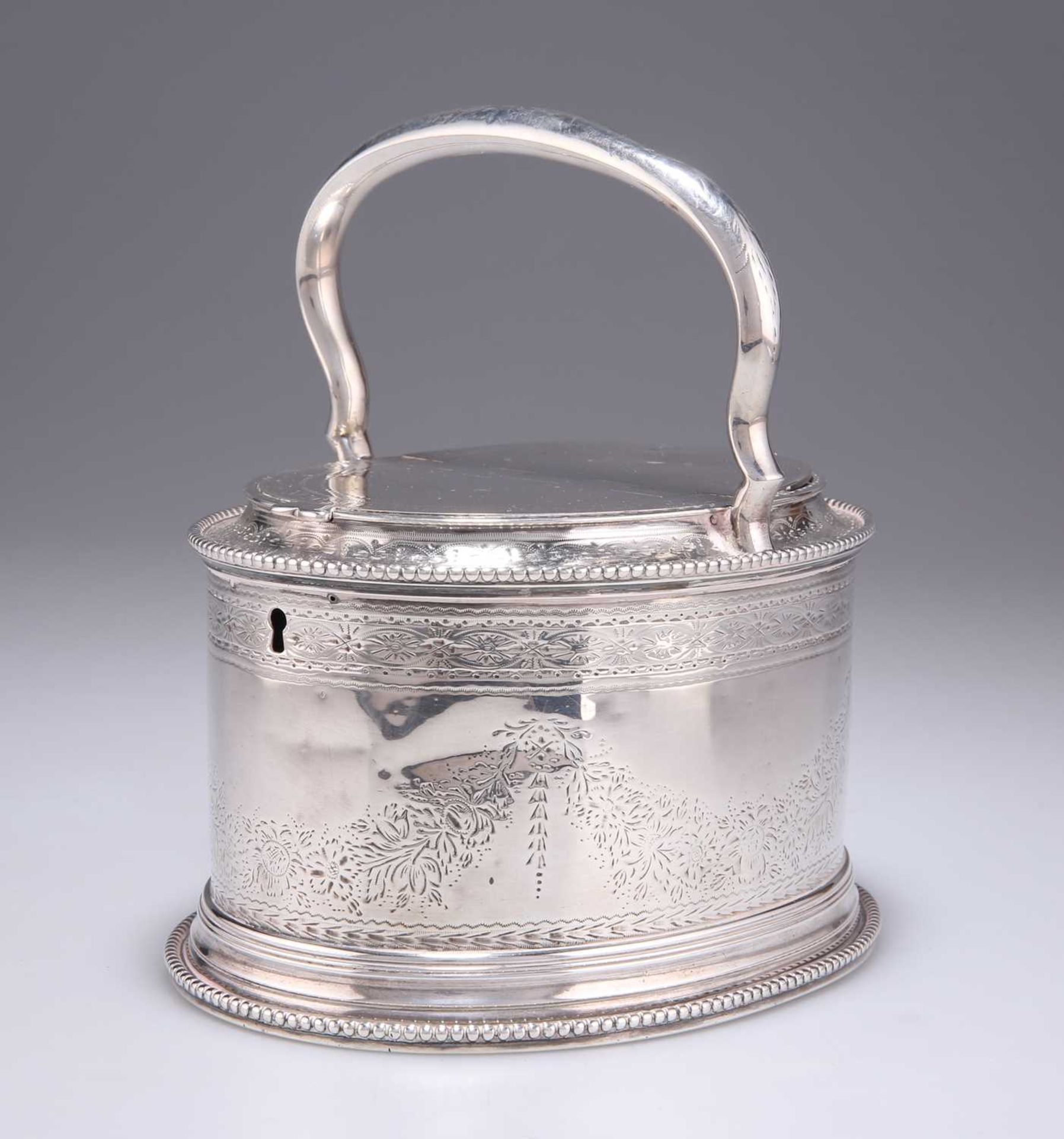 A VICTORIAN SILVER DOUBLE TEA CADDY - Image 2 of 4