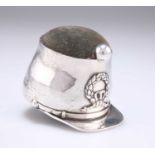 A RARE GEORGE V SILVER NOVELTY PIN-CUSHION