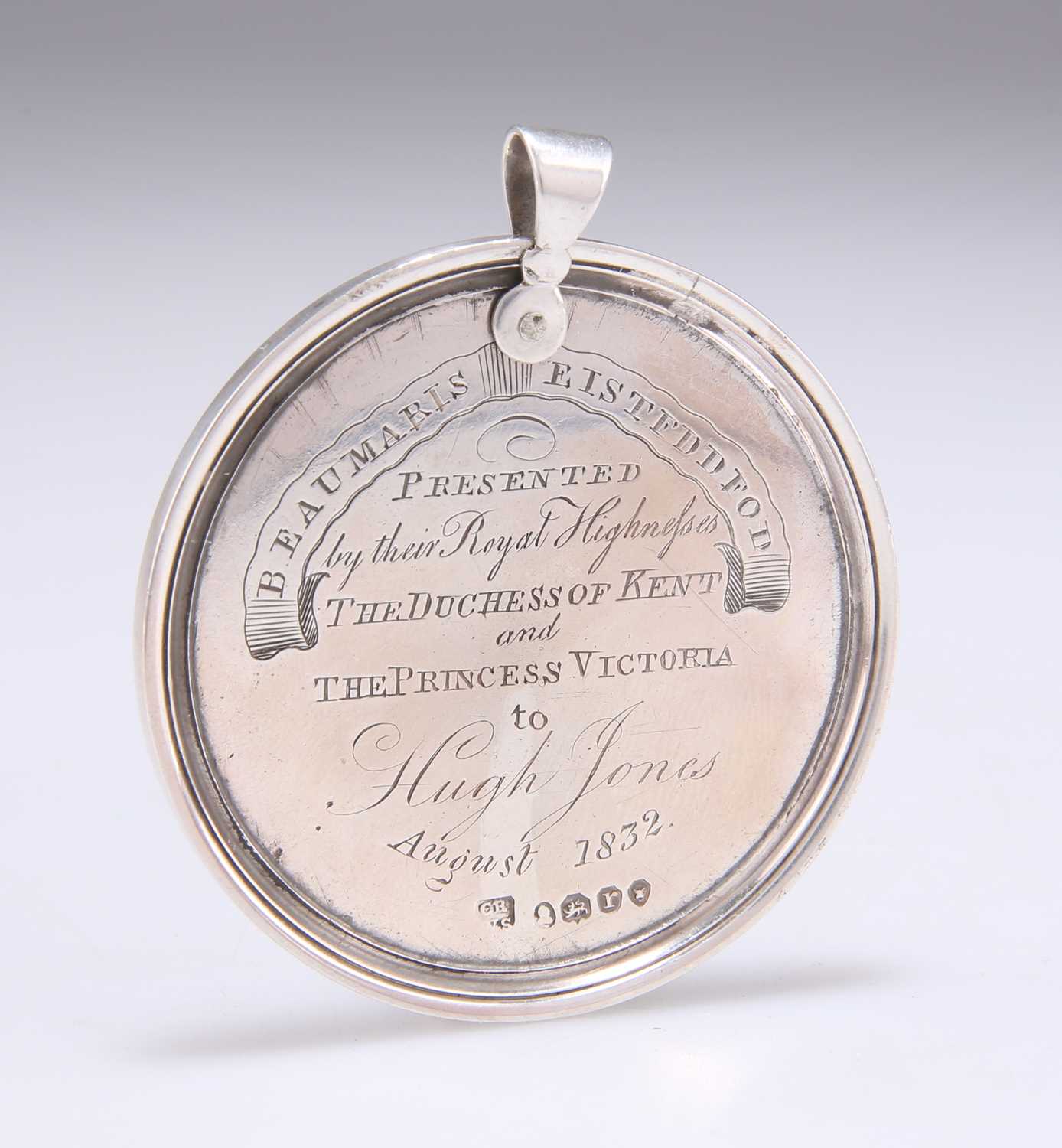 ROYAL INTEREST: A WILLIAM IV SILVER PRESENTATION MEDALLION