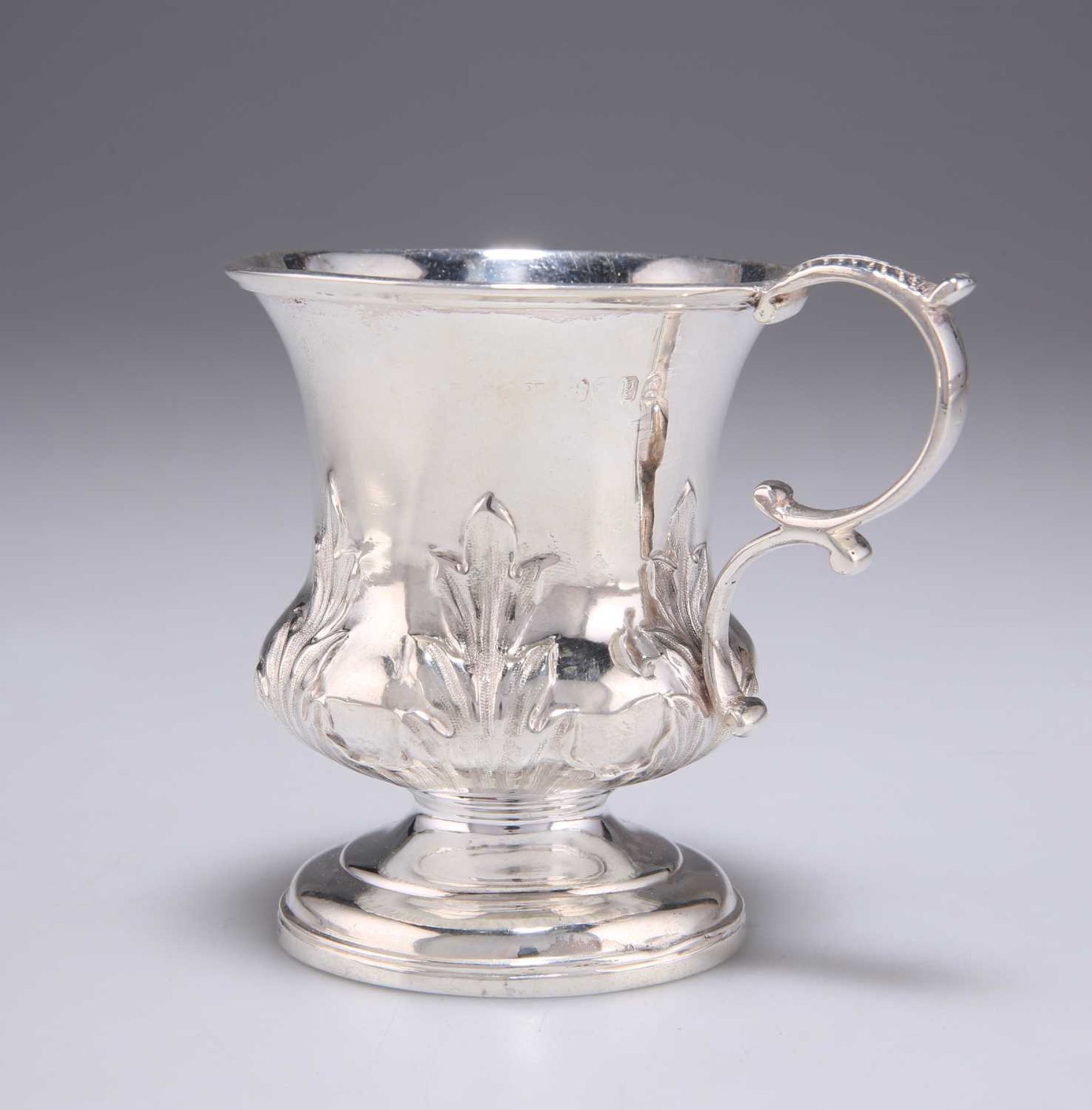 A WILLIAM IV SILVER CHRISTENING MUG