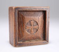A 19TH CENTURY SMALL OAK BOX