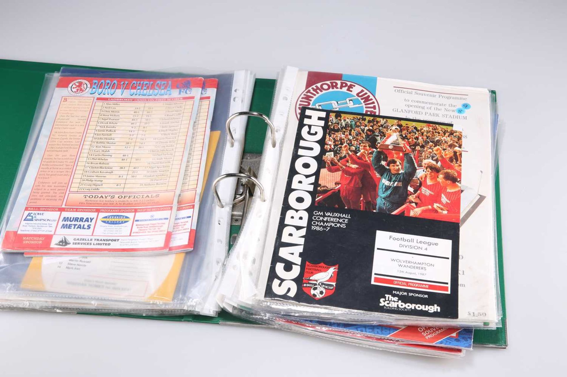 FOOTBALL PROGRAMMES, INCLUDING THE FIRST AND LAST GAMES AT NEW AND OLD GROUNDS - Image 3 of 3