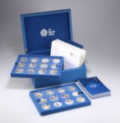 'THE QUEEN'S DIAMOND JUBILEE COLLECTION' 1952-2012 SILVER PROOF COIN SET