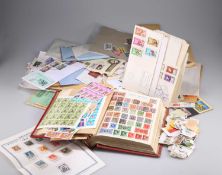 A WELL FILLED MOVALEAF ALBUM OF WORLD STAMPS
