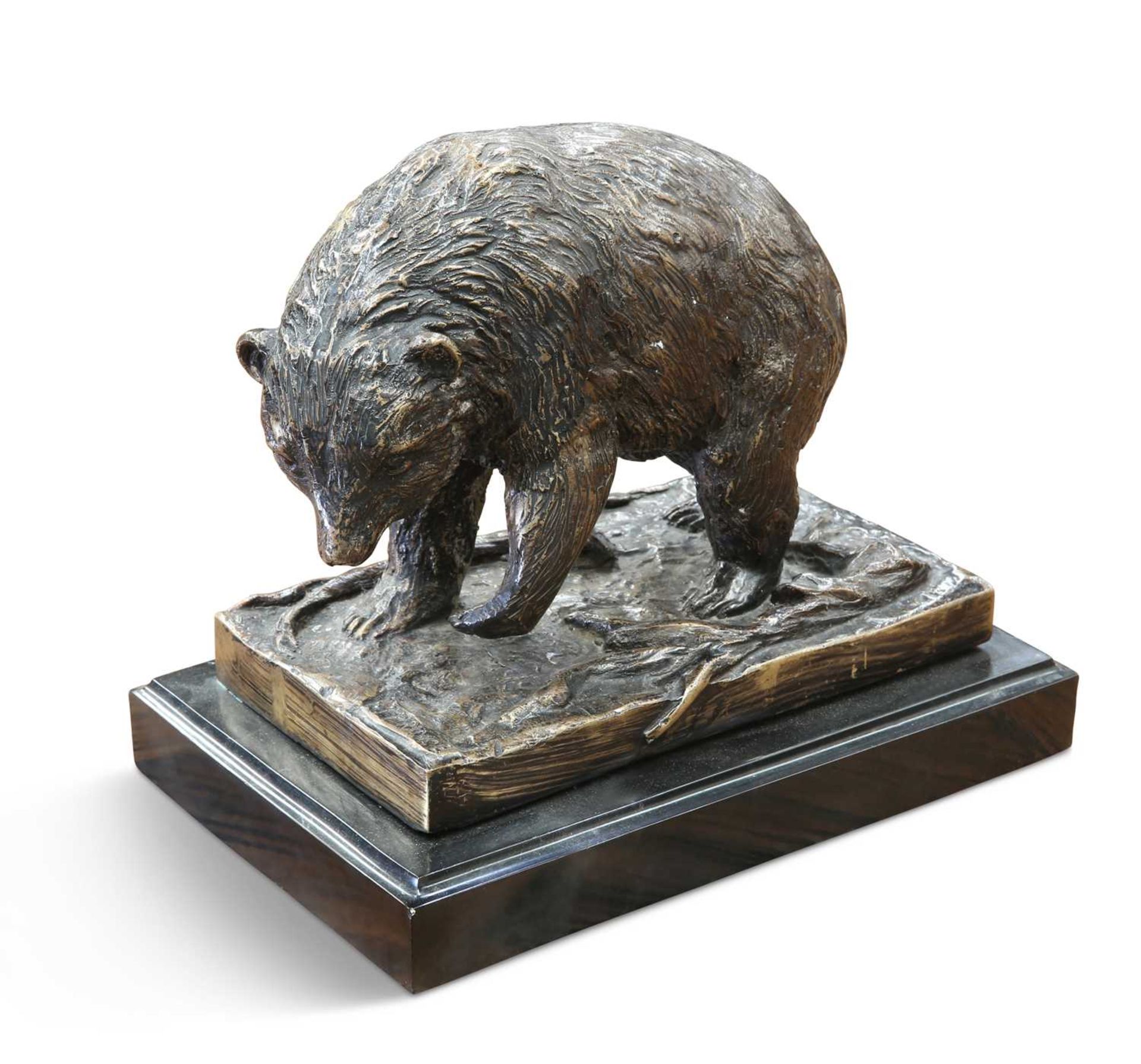 AFTER PRINCE, A BRONZE MODEL OF A BEAR