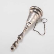 A 19TH CENTURY SILVER POSY HOLDER, PROBABLY FRENCH
