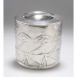 ARCHIBALD KNOX (1864-1933) FOR LIBERTY & CO, A TUDRIC PEWTER BISCUIT BOX