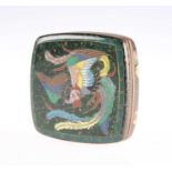 A JAPANESE CLOISONNÉ BOX AND COVER, BY ANDO, MEIJI PERIOD