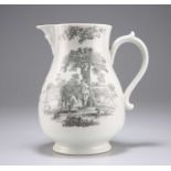 A WORCESTER MASK JUG, CIRCA 1765